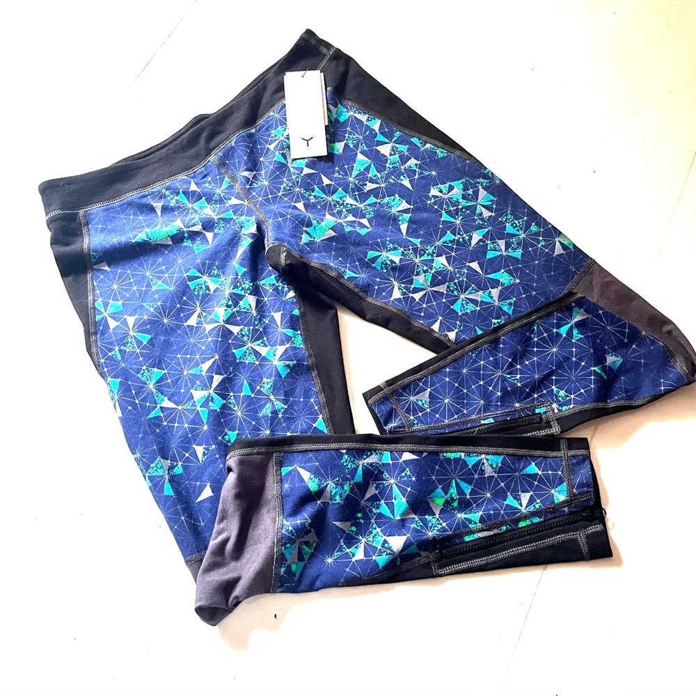 Unity Nordstrom Ladies Print Work Out Pants Leggings -NWT